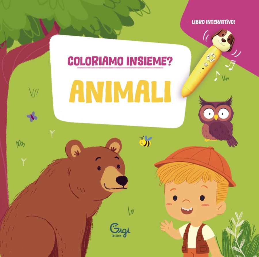 Copertina di Coloriamo insieme? — Animali