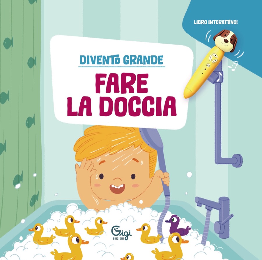 Copertina di Divento Grande — Fare la doccia